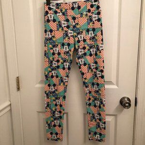 Disney LuLaRoe Leggings Mickey Mouse One Size
